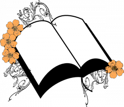 Wedding Peach Flower Bible Clip Art at Clker.com - vector clip art ...