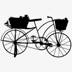 Clip Art Details - Bicycle Basket Flower Png , Transparent ...