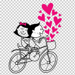 Cycling Couple PNG, Clipart, Bicycle, Bicycle Accessory ...