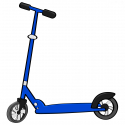 Scooter Cartoon Moped Clip art - Blue bike 1869*1869 transprent Png ...