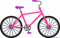 Pink Bike Clip Art - Sweet Clip Art