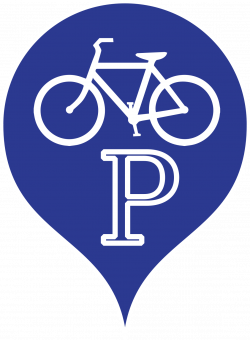 Clipart - Bike parking sign