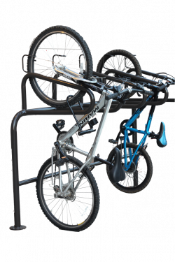 Stand Up Floor Mount - Vertical Bike Parking - Commercial Bike Racks ...