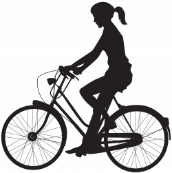 Cyclist Silhouette at GetDrawings.com | Free for personal use ...