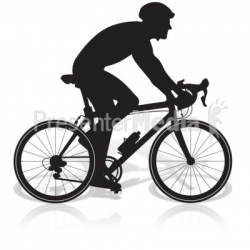 Bicycle Man Riding - Presentation Clipart - Great Clipart ...