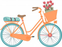 ✿ ❀ ❁✿ ❀ ❁✿ ❀ | Ilustrações Bicicletas com flores | Pinterest