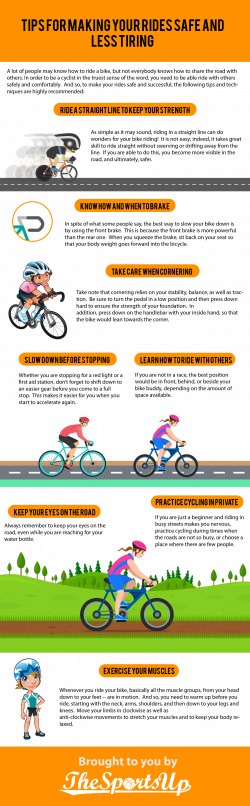 8 Simple Tips for Relaxing and Safe Bike Rides [With Infographic]