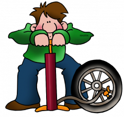 Toys and Games Clip Art by Phillip Martin, Bike Pump