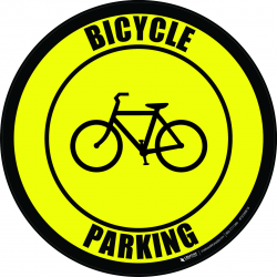 Bicycle Parking - Floor Sign