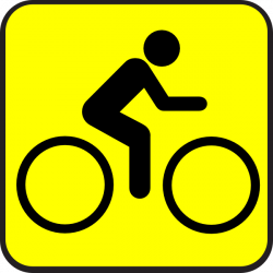 Bike Sign Clip Art at Clker.com - vector clip art online ...