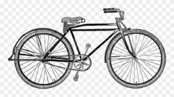 Free Bicycle Clip Art - Vintagebicycle Rectangle Car Magnet ...