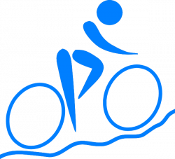 Mtn Bike Blue Clip Art at Clker.com - vector clip art online ...
