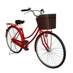 byke oldstyle bycicle - Sticker by mislen