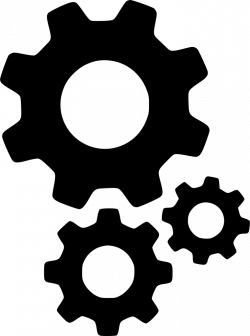 Gears Cogs Settings Options Setting Configure Configuration Svg Png ...