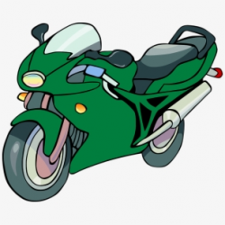 Motorcycle, Bike, Green, Motorbike - Motorcycle Clip Art ...