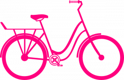 Pink Bike Clip Art at Clker.com - vector clip art online ...