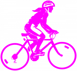 Female Pink Biker Clip Art at Clker.com - vector clip art online ...