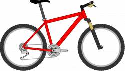 Bicycle Red Bike Cycle Cycling PNG Image - Picpng