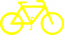 Yellow Bike Clip Art at Clker.com - vector clip art online ...