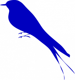 Blue Bird Clip Art at Clker.com - vector clip art online, royalty ...