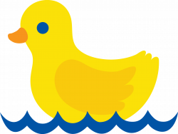 Floating Duck Clipart