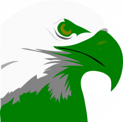 Green Eagle Head Clip Art at Clker.com - vector clip art online ...