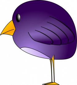 purple bird | purple bird - public domain clip art image @ wpclipart ...