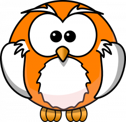Owl Orange Clip Art at Clker.com - vector clip art online, royalty ...