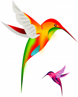 Colibri birds by gurica | Hummingbirds | Pinterest | Bird, Glass art ...