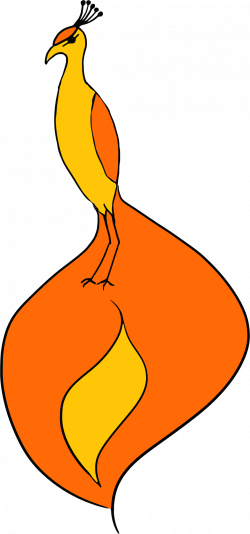 Clipart - Phoenix Bird