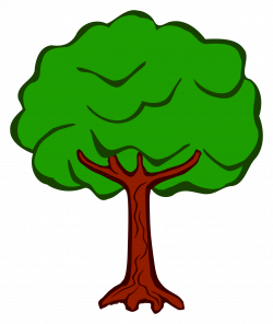 Clipart - tree - coloured