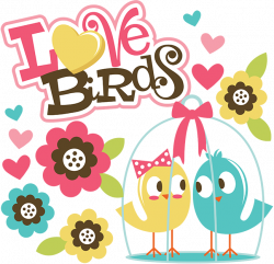 Love Birds SVG Scrapbook Collection valentines day svg files for ...