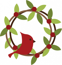 Bird On Wreath SVG File | embroidery | Pinterest | Svg file, Wreaths ...