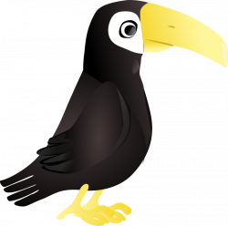 Clipart - Simple Toucan
