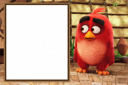 Angry Birds Movie Kids PNG Frame | Gallery Yopriceville - High ...