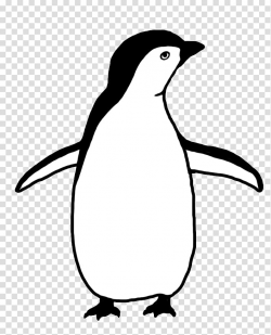 Baby Penguins Black and white Drawing , penguins transparent ...