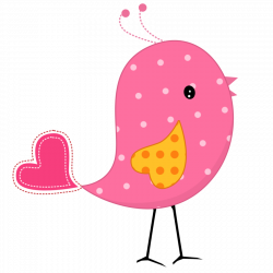 Pink and Yellow Birds - Birds08.png - Minus | applique | Pinterest ...
