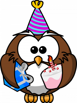 Clipart - Owl Party