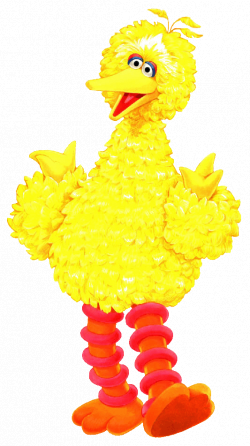 Sesame Street Big Bird Clipart