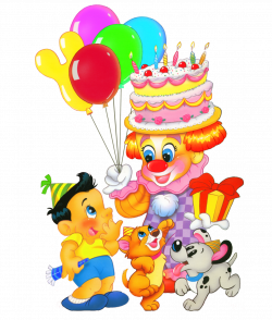 Happy Birthday Kids Decor PNG Clipart Picture | Gallery ...