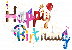 Happy Birthday PNG Clip Art Image | Gallery Yopriceville - High ...