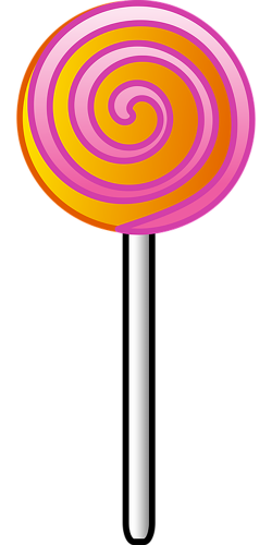 Lollipop Candy Land Clip art - Delicious sweet candy circle 500*1000 ...