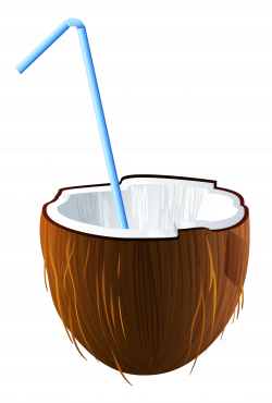 Summer Coconut Cocktail PNG Clipart | Gallery Yopriceville - High ...