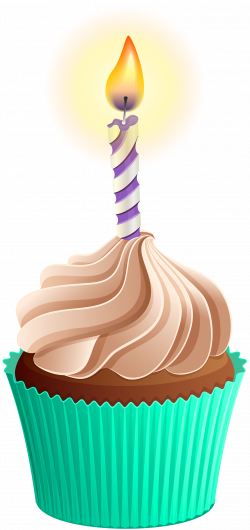 Birthday Cupcake PNG Clip Art Image | Gallery Yopriceville - High ...