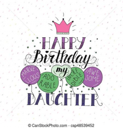 Happy birthday daughter clipart 3 » Clipart Station