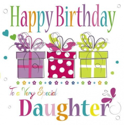 Pin by Linda Madkour on Birthday | Happy birthday daughter ...