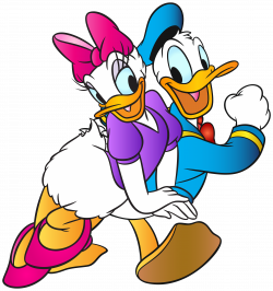 Daisy and Donald Duck Free PNG Clip Art Image | Gallery ...
