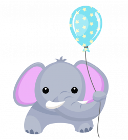Birthday clipart elephant - Pencil and in color birthday clipart ...