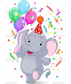 Baby Elephant Birthday | BIRTHDAY | Elephant birthday ...