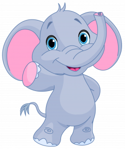 Cute Elephant PNG Clipart Image | Gallery Yopriceville - High ...